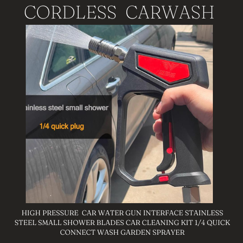 CORDLESS CAR WASH ™